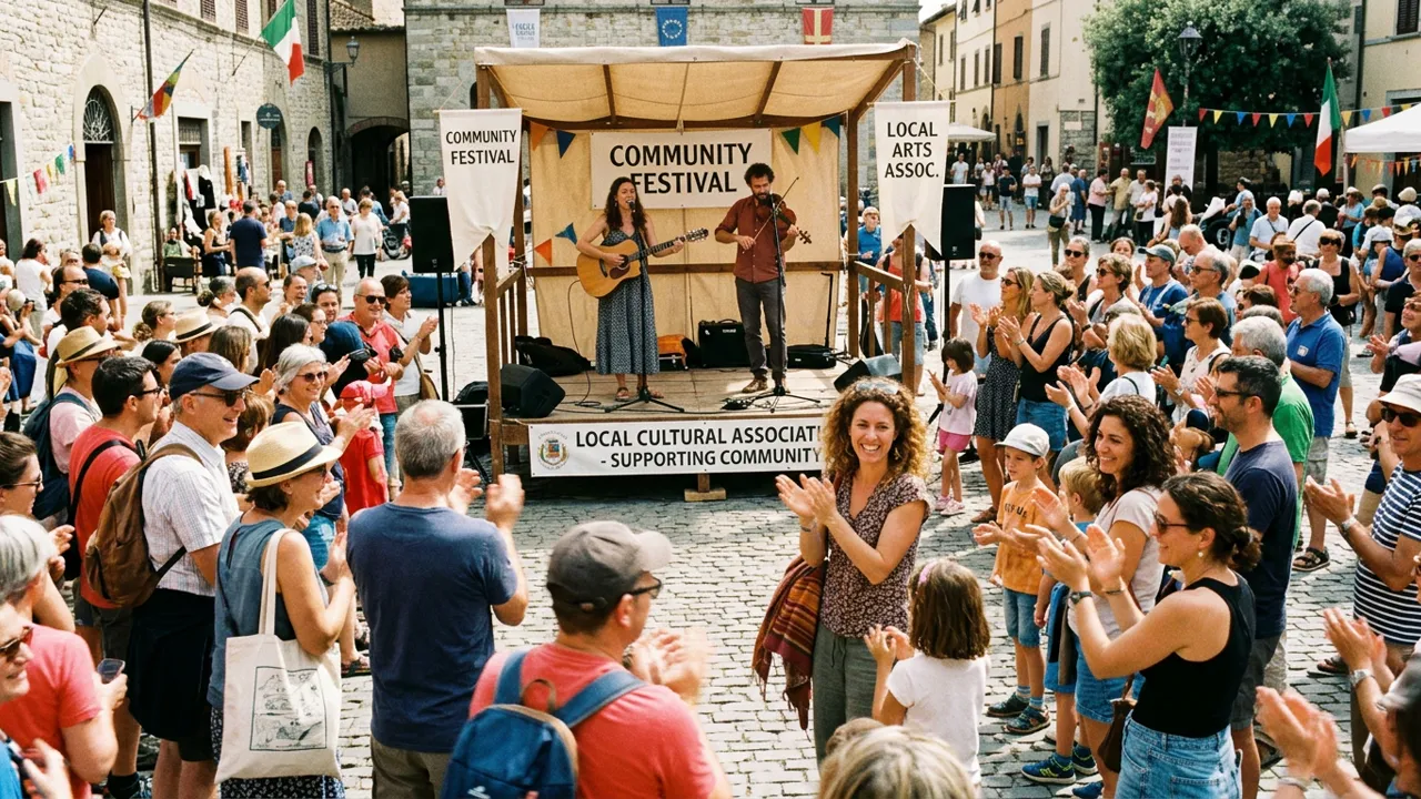 Concerts et événements dans l'espace public citoyen
